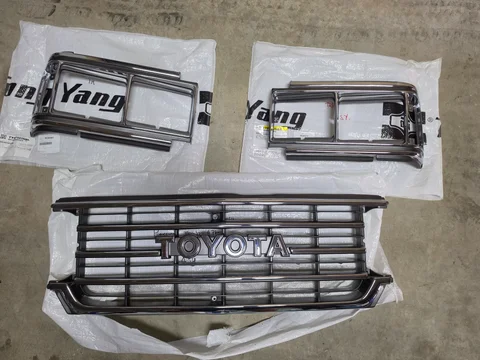 62 series Headlight bezels & Grille