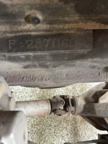 F145 engine complete with 3 speed tranny