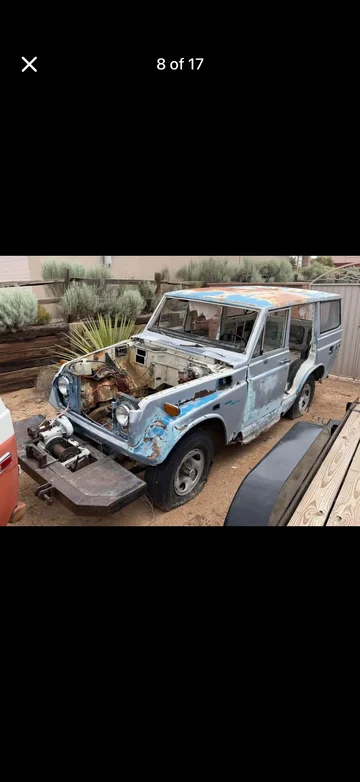 1974 FJ55 iron pig