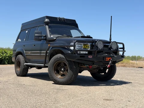 1991 Toyota Land Cruiser - HDJ81 - RHD Diesel 1HDT, Triple Locked, Mulgo Integrated Tent, built and serviced (143,000 miles) 239,000 km
