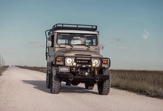 WTB old school FJ40 brush guard