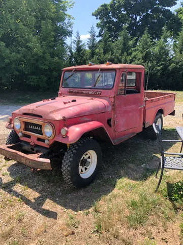 Red 65 FJ45 in New Jersey