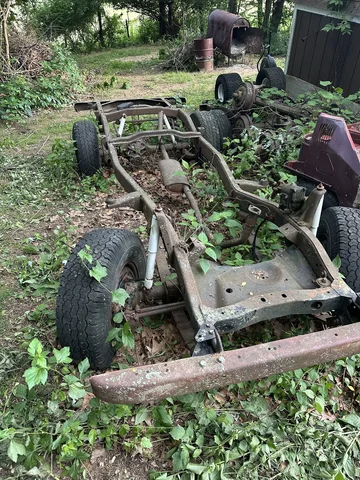 71 fj55 rot free frame title and vin plate