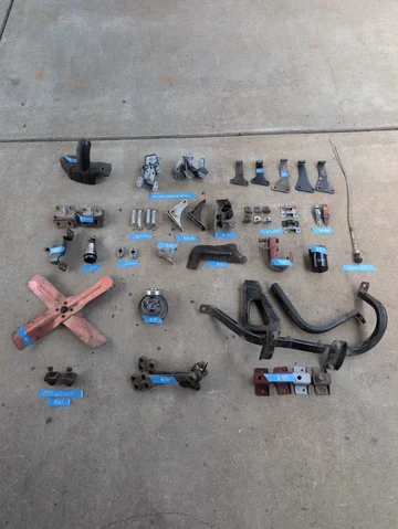Misc FJ40 smalls. PTO wedges!