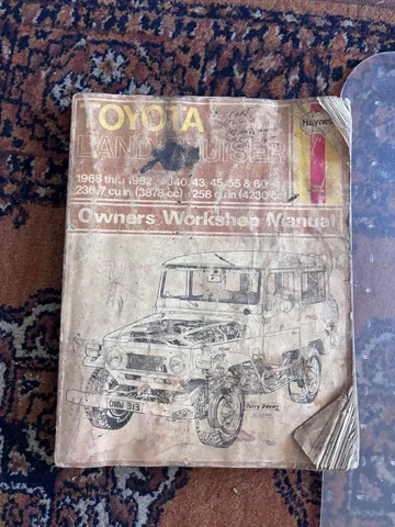 Haynes manual