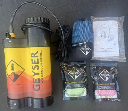 Geyser Systems Portable Camping Shower