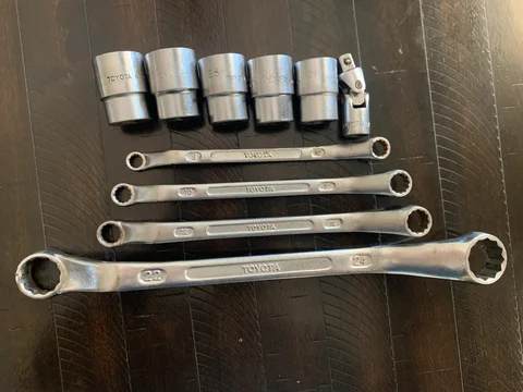 Misc Toyota Motor Sockets and Box Wrenches