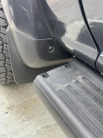 Front left side step corner 91-92