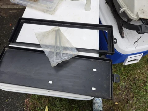 Fj40 duel battery tray set up