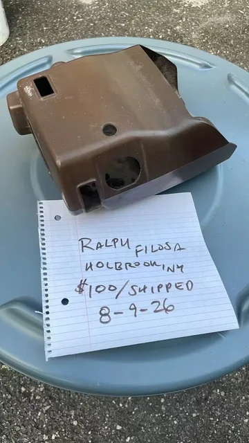 *SOLD* Steering column clamshell brown