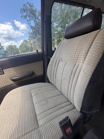 Brown/Tan lower front seat cover