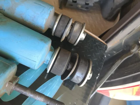 A set of used OME coils (stock height) and Bilstein shocks