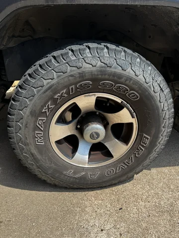 5 wheels and tires from my 70