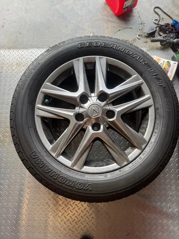 SOLD! 2015 Lexus LX570 OEM 20” Wheels/Tires – 4 Nearly-New Yokohamas + TPMS