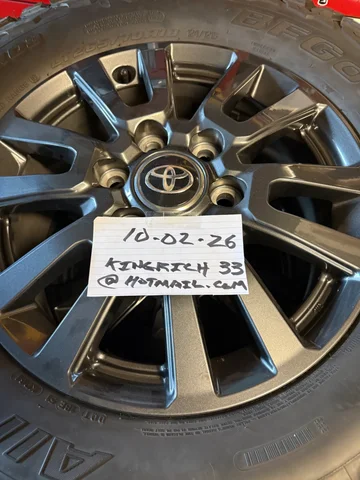 2025 LC OEM 18” Wheels w/ bf Goodrich KO3’s