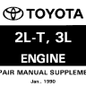 2L-T, 3L Engine Repair Manual