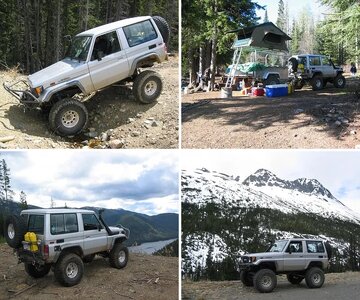 BJ70 - Camping and Hunting