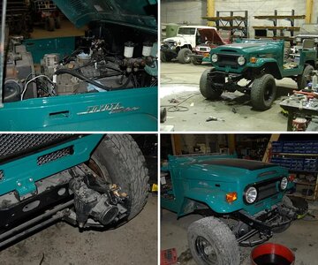 Rusty green '71 resto