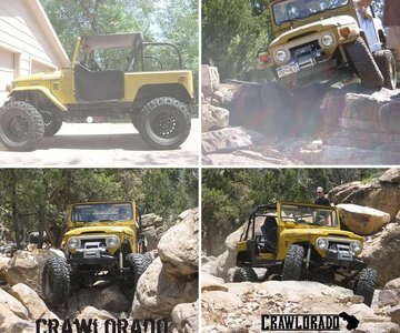 1976 FJ40 Rusty Mustard