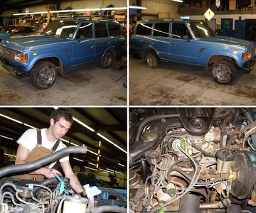 FJ60 tear down and rebuild
