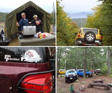 Trail Teams Pics: FJ Northeast Lobster Maine Run Sept 2008