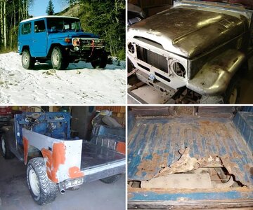 BJ42 Rust Repair