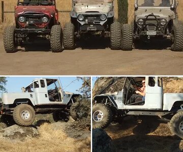 FJ40.5 Rig on the Trail.