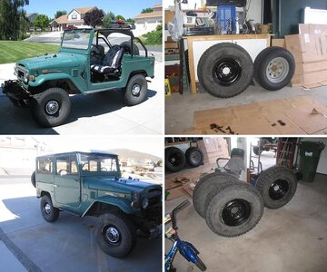 Tall skinny tires