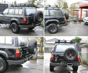 New rear bumper