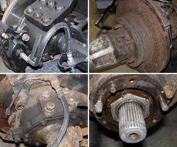 '76ish front axle build with 6 shooters