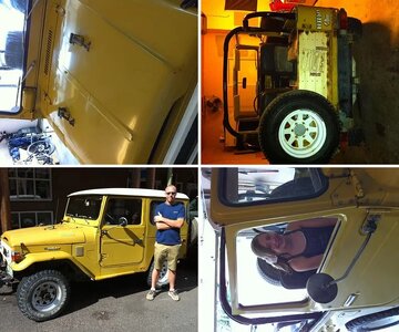 1976 FJ40 First Week's Pics