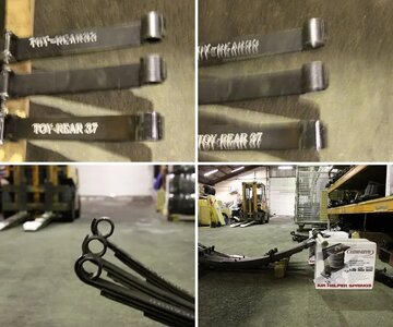 Leaf Spring compared