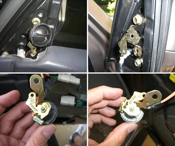 2002 LC front door speaker install