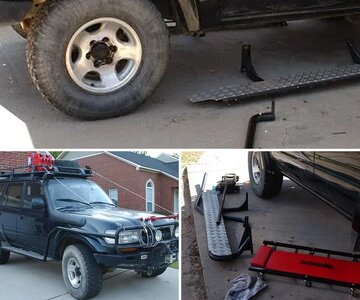 ARB side rails and step install