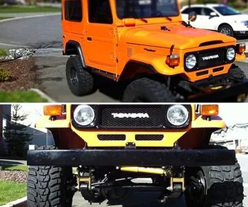 1980 FJ40 Orange