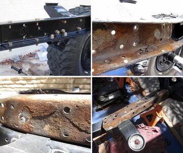 1987 HJ60 / FJ62 Frame Swap