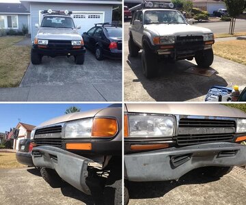 Bumper damage & replacement
