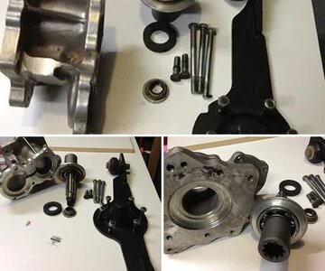 sm420 to 3 speed xfer case AA adapter