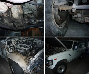 1988 FJ62 project "Polar Bear"