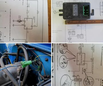 Carb cooling fan connections