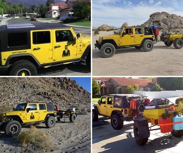 JEEP and Trialer