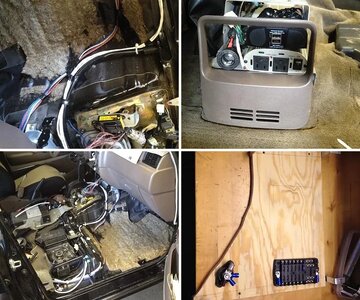 1/0ga Cable, Distribution & Fuse Block in Rear Fender