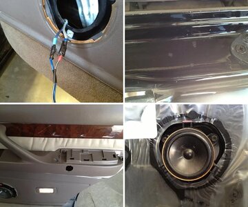 4" Rear Speaker Install