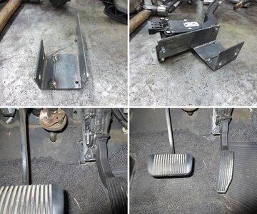 Gas pedal Bracket