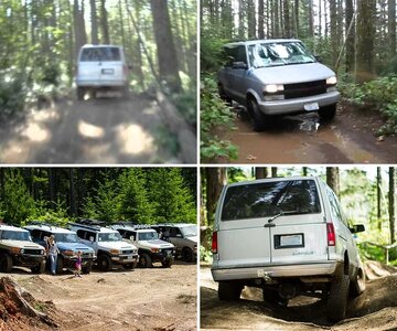 ASTRO VAN @ TAHUYA, WA. OHV Park