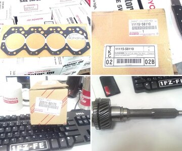General Toyota and Toyota Land Cruiser Technical Items