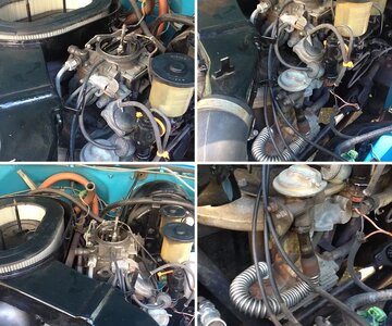 1977 FJ40 Carb pics