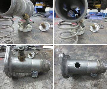 FJ80 GMC i5 swap - AC lines and water temp sensor