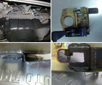 FJ80 GMC i5 swap - Shifter modification