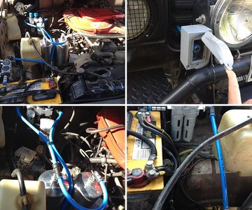On-Board-Air w A/C pump